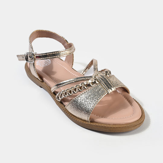 Girls Sandal 456-124-Golden