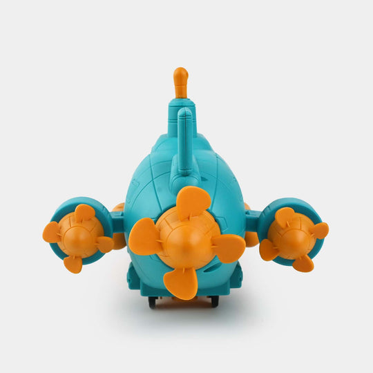 Electric Transparent Gear Submarine Toy for kids