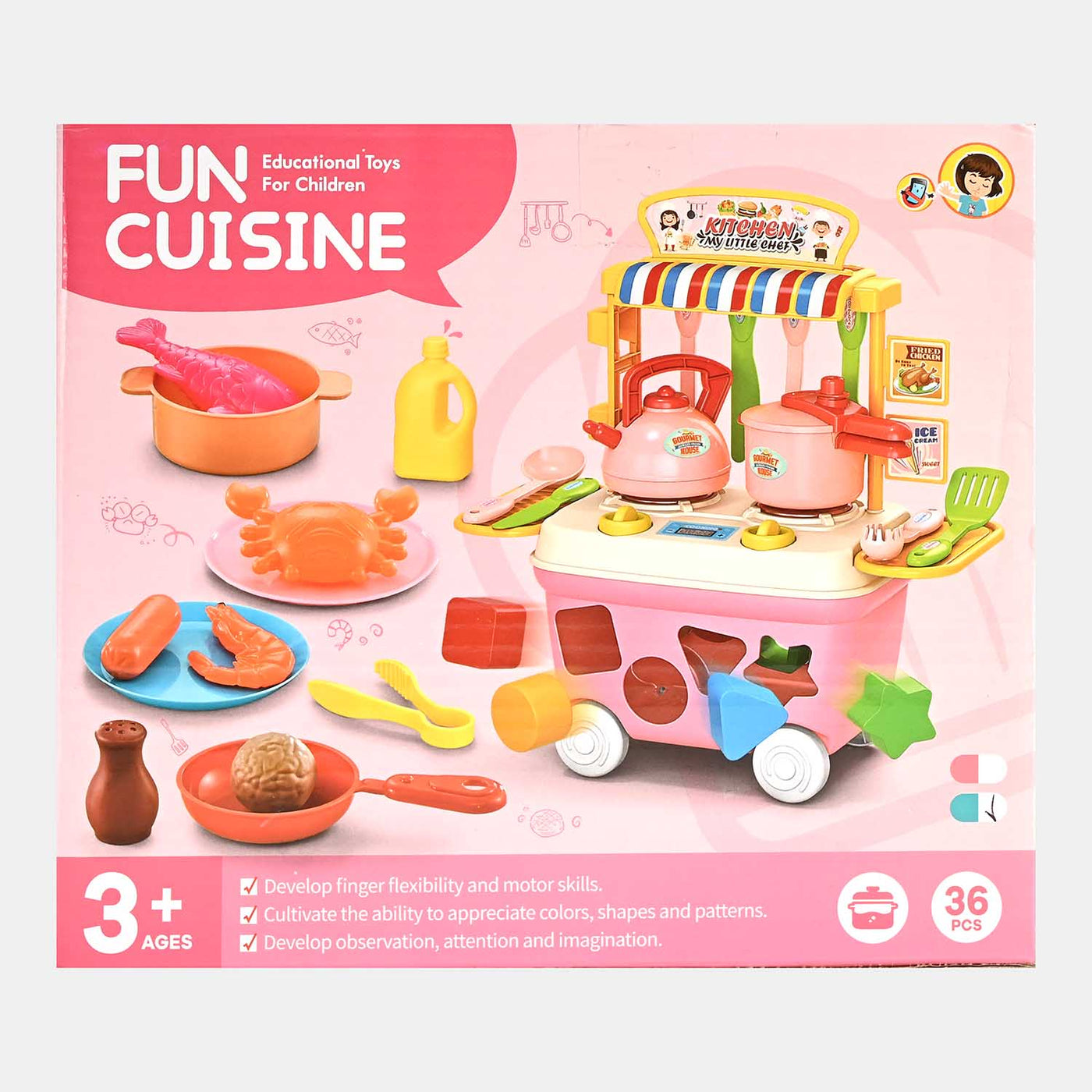 Kitchen & Food Play Set