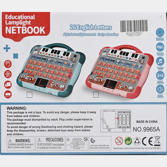 English Tablet Learning Machine Toy For Kids