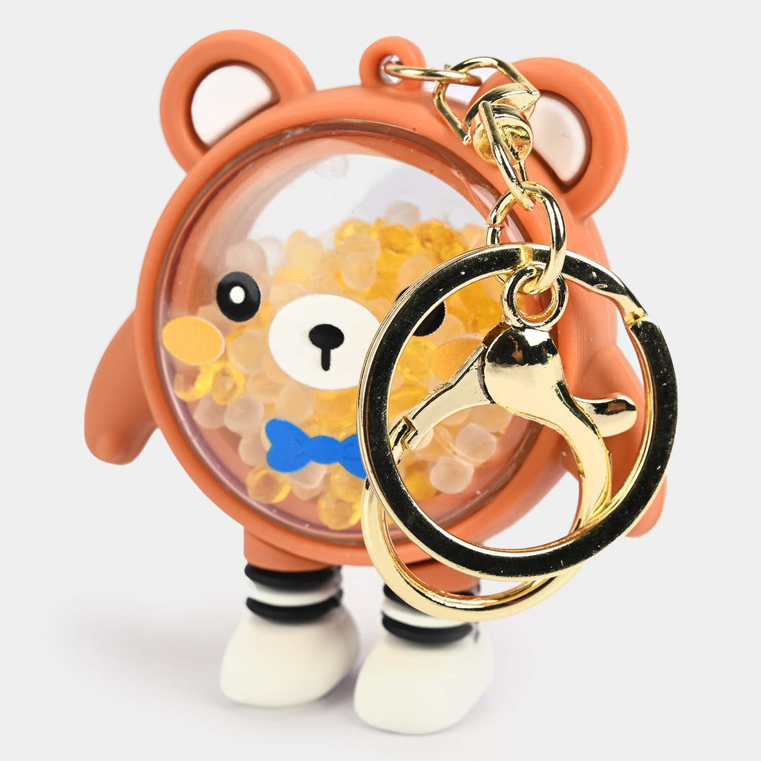 Acrylic Beads Character Elegant Keychain