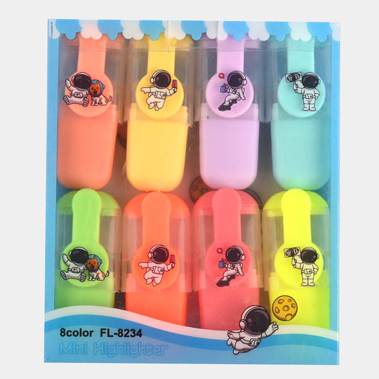 Mini Highlighter/Markers Set | 8PCs