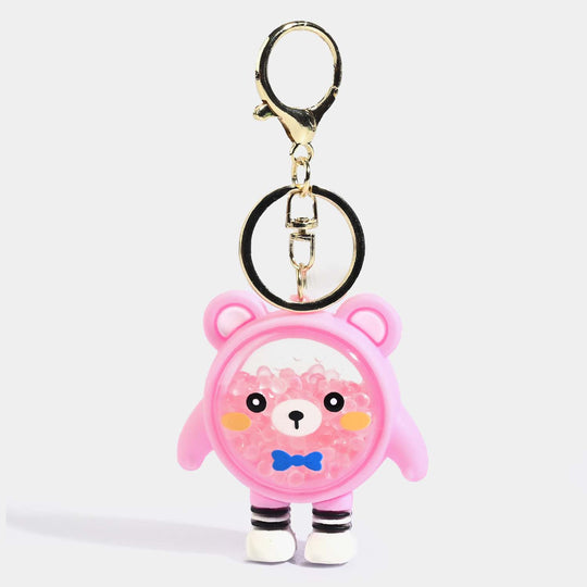 Acrylic Beads Character Elegant Keychain