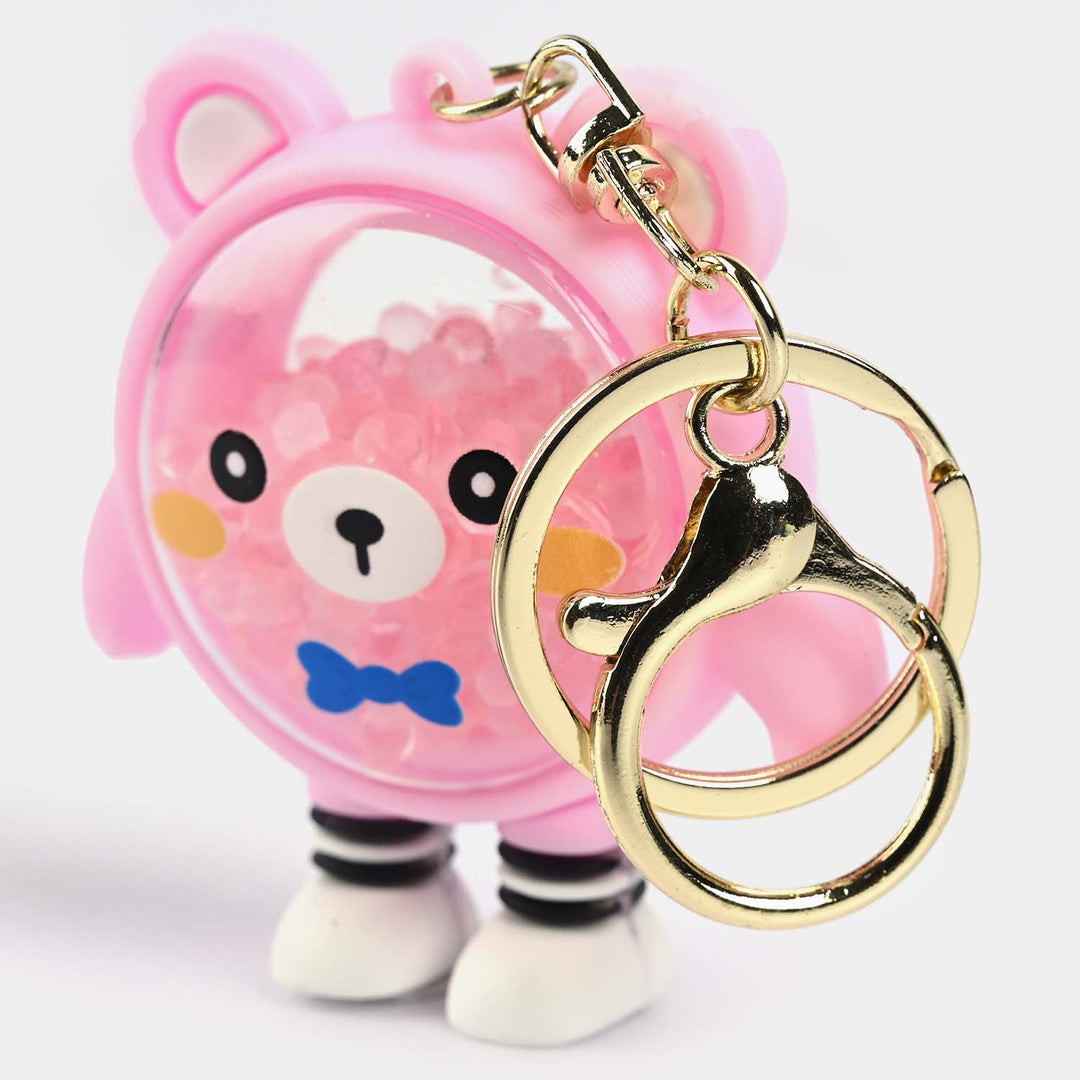 Acrylic Beads Character Elegant Keychain