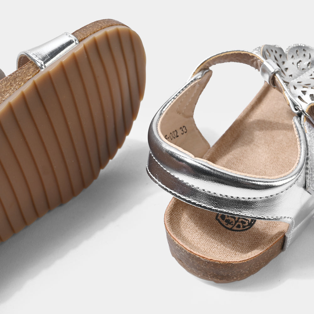Girls Sandal HY25-002-SILVER