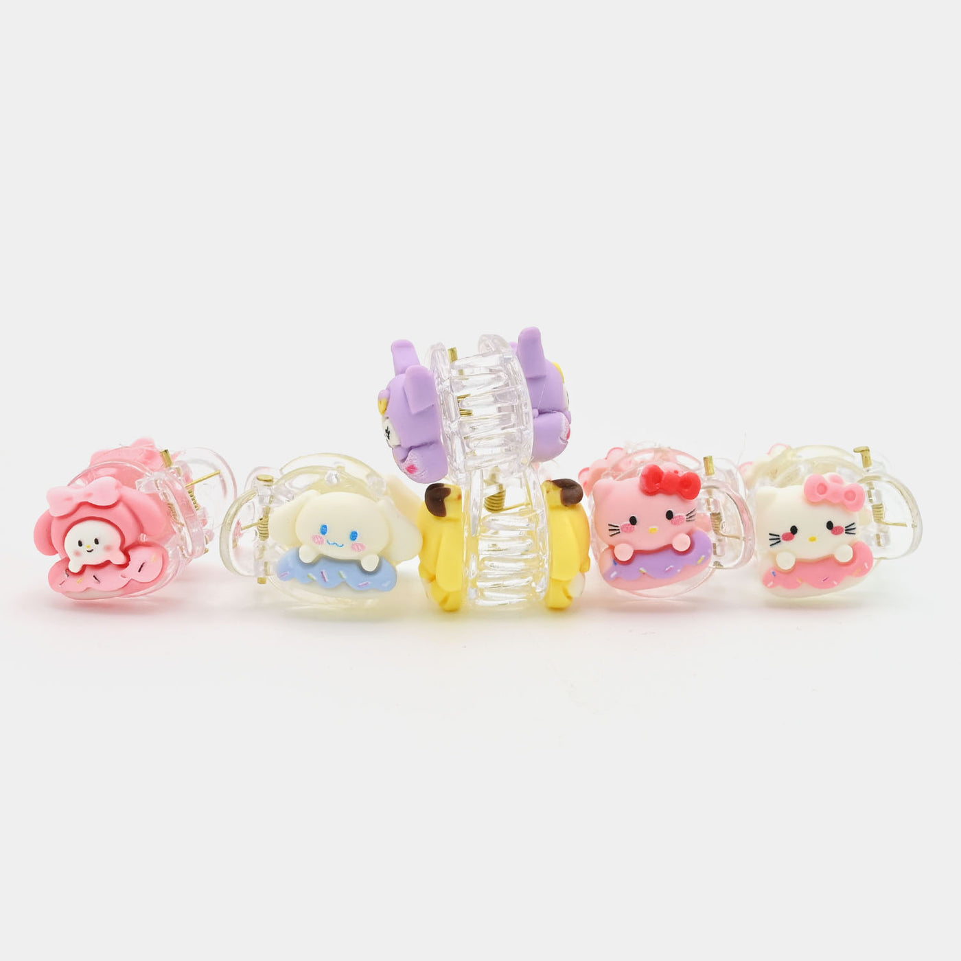 6PC PACK STYLISH HAIR CATCHER/CLAW CLIP FOR GIRLS