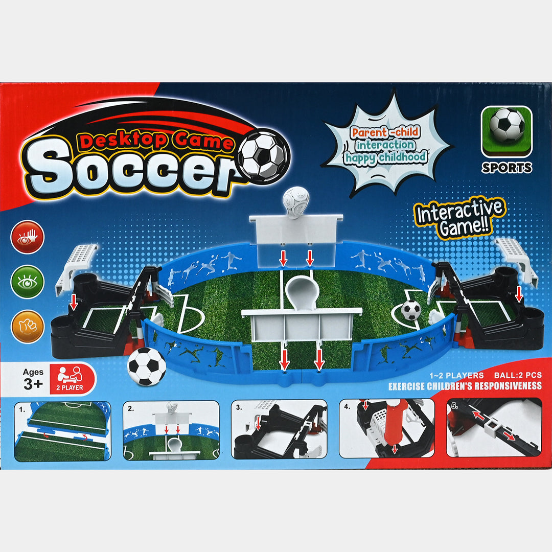 Mini Tabletop Soccer Game For Kids