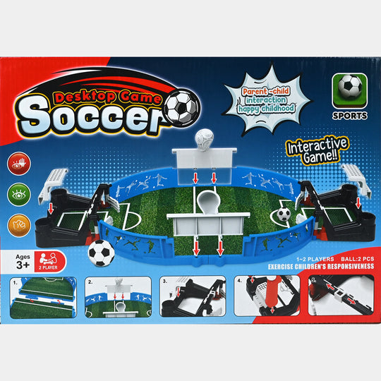 Mini Tabletop Soccer Game For Kids