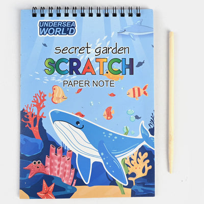 Sea World Scratch Note Pad