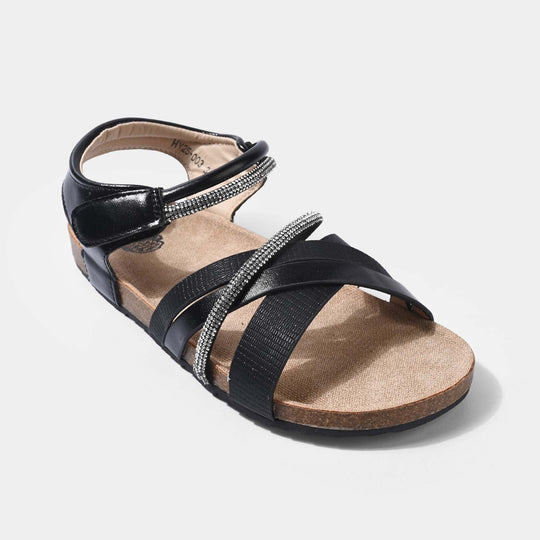 Girls Sandal HY25-003-BLACK