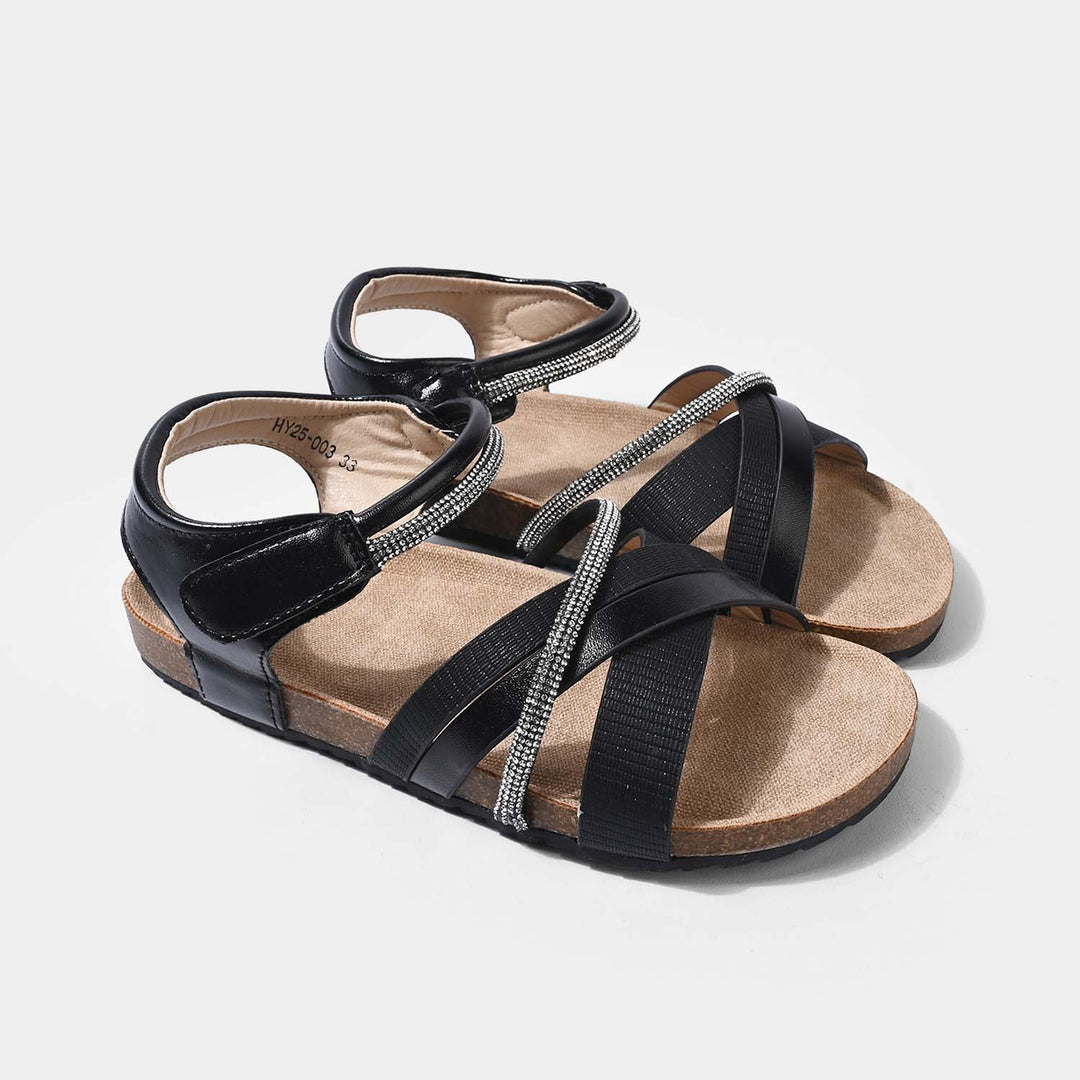 Girls Sandal HY25-003-BLACK