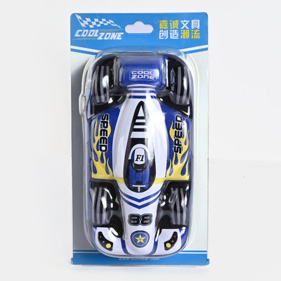 Pencil Pouch Car Shape | Blue