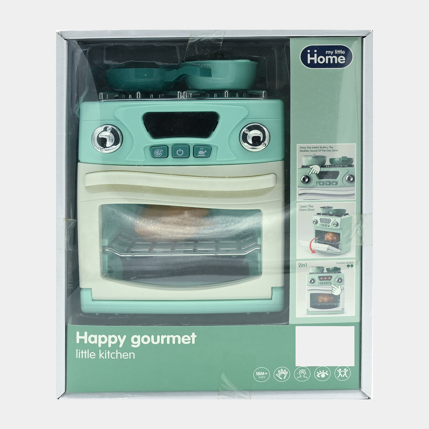 Electric Oven Toy With Sound For Kids