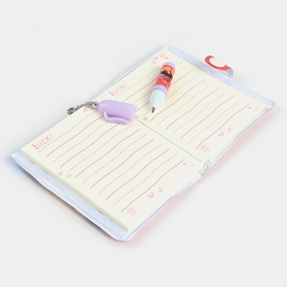 Character Mini Notebook With Mini Pen