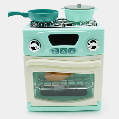 Electric Oven Toy With Sound For Kids