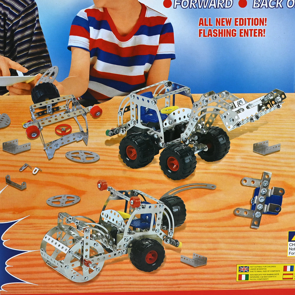 RC Construction Meccano Set Vehicle Shaped 221 Pieces