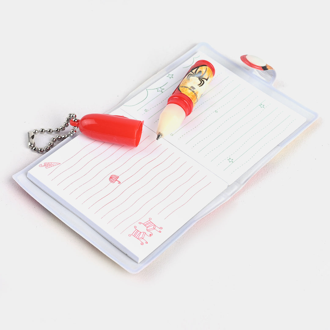 Character Mini Notebook With Mini Pen