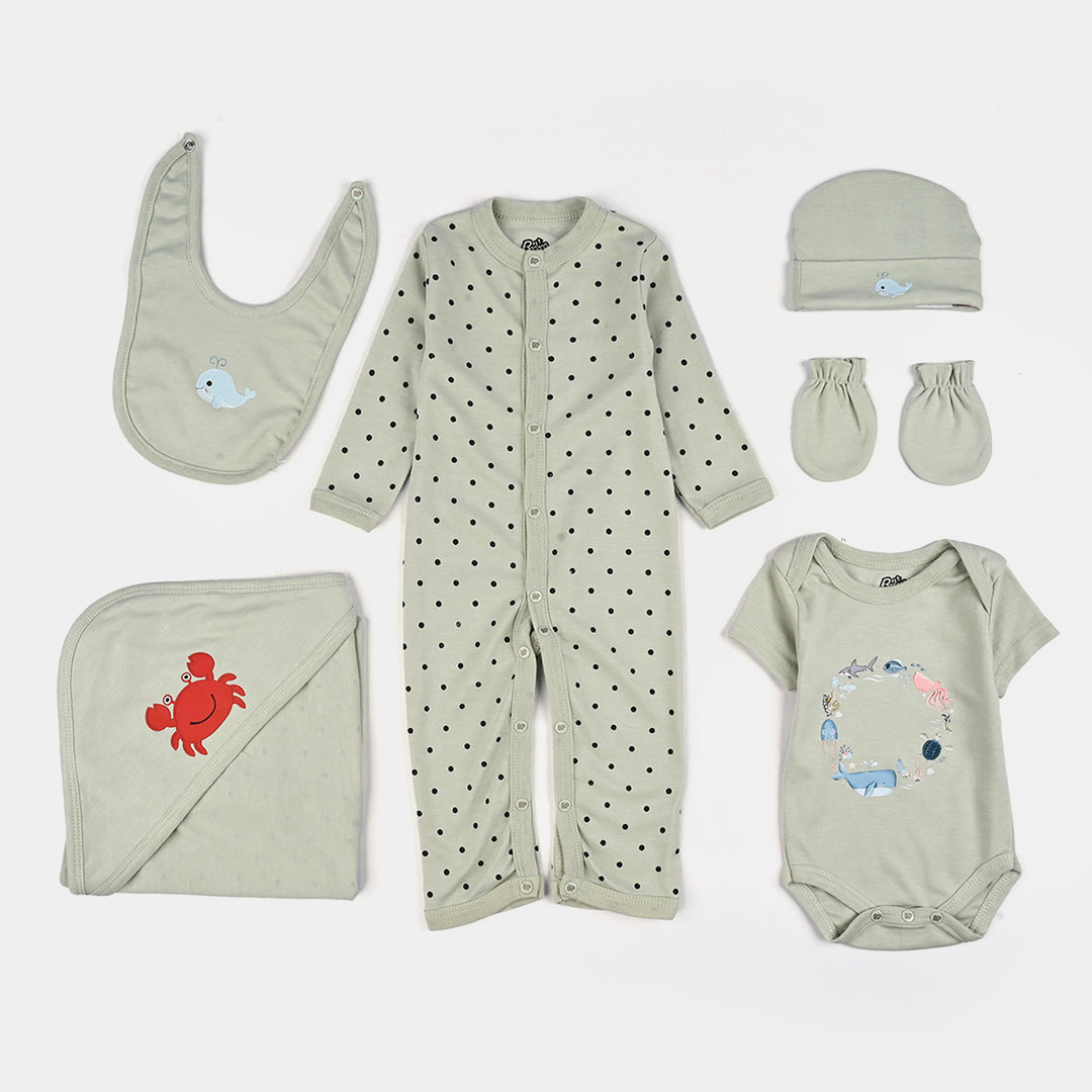 Baby Starter Set Pack Of 6Pcs | 0-3M