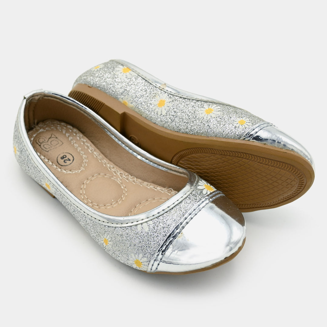 Girls Pumps SP-25 - Silver