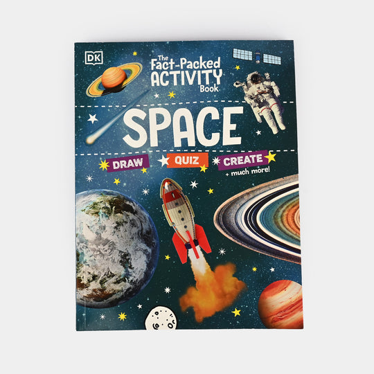 Space Fact-Packed Activity Book for Kids