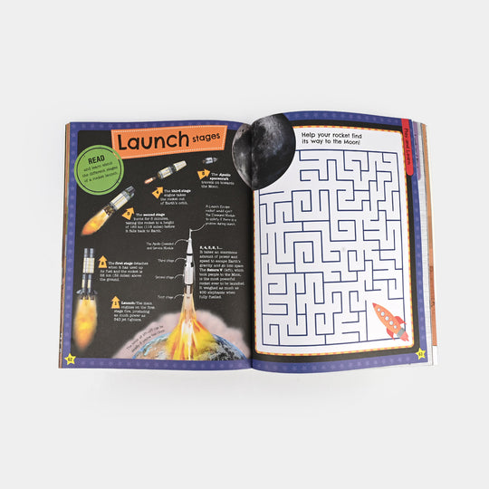 Space Fact-Packed Activity Book for Kids