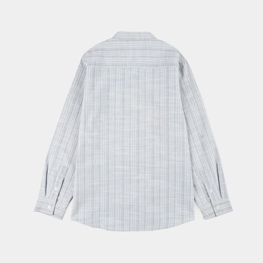 Boys Yarn Dyed Shirt (Rebel) - Light Blue