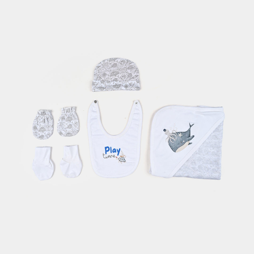 Baby Starter Set Pack Of 8PCs | 0-3M