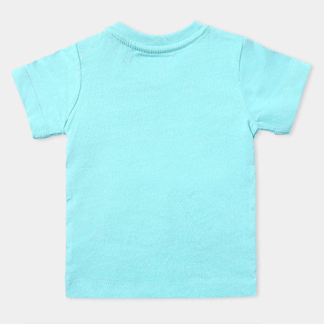 Infant Boys Slub Jersey T-Shirt Rocket-Capri