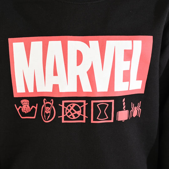 Boys Jersey/Terry 2 Piece Suit-BLACK