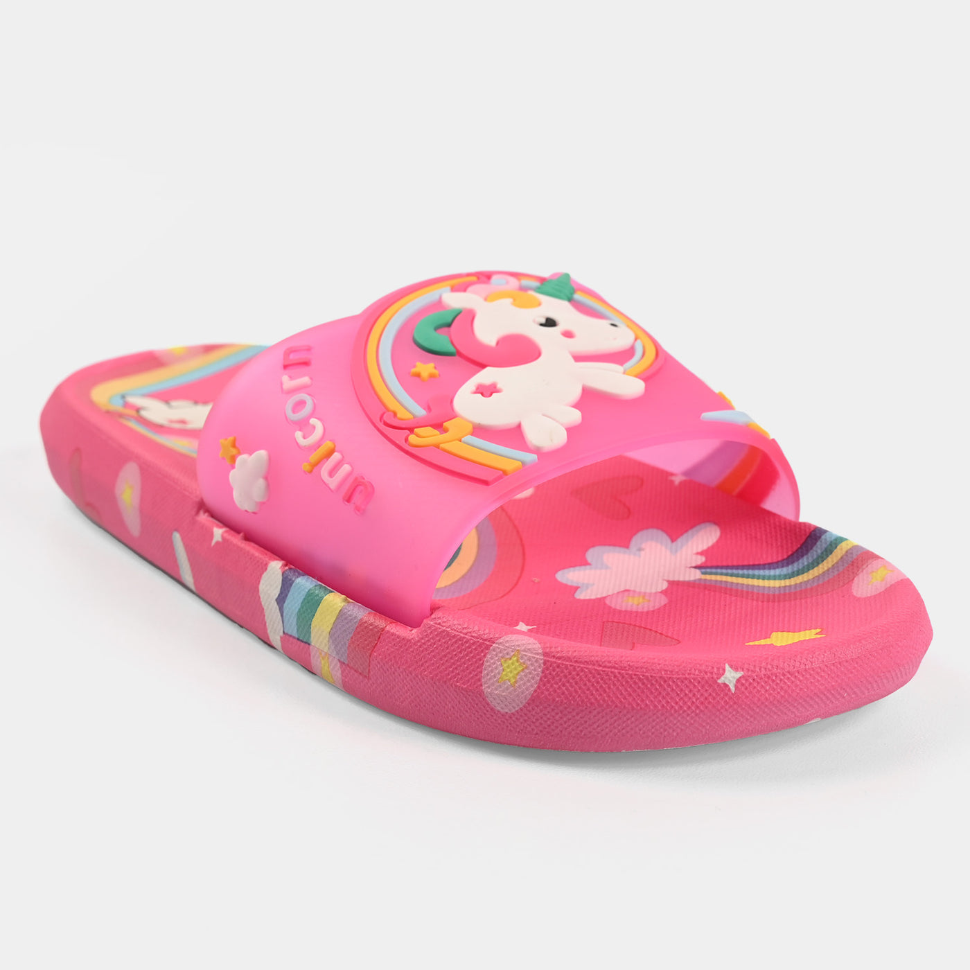 Girls Slipper DF-52-Fuchsia