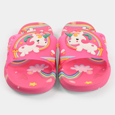 Girls Slipper DF-52-Fuchsia