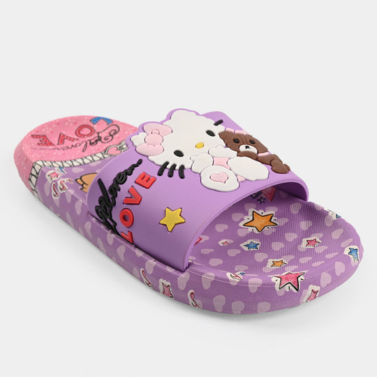 Girls Slipper DF-54-Purple