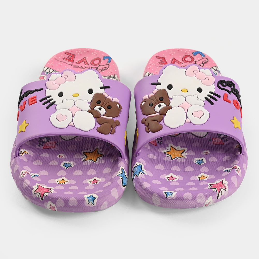 Girls Slipper DF-54-Purple