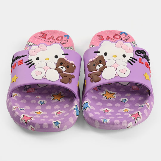 Girls Slipper DF-54-Purple