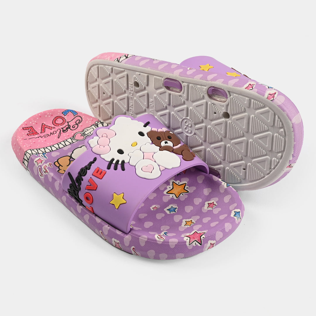 Girls Slipper DF-54-Purple