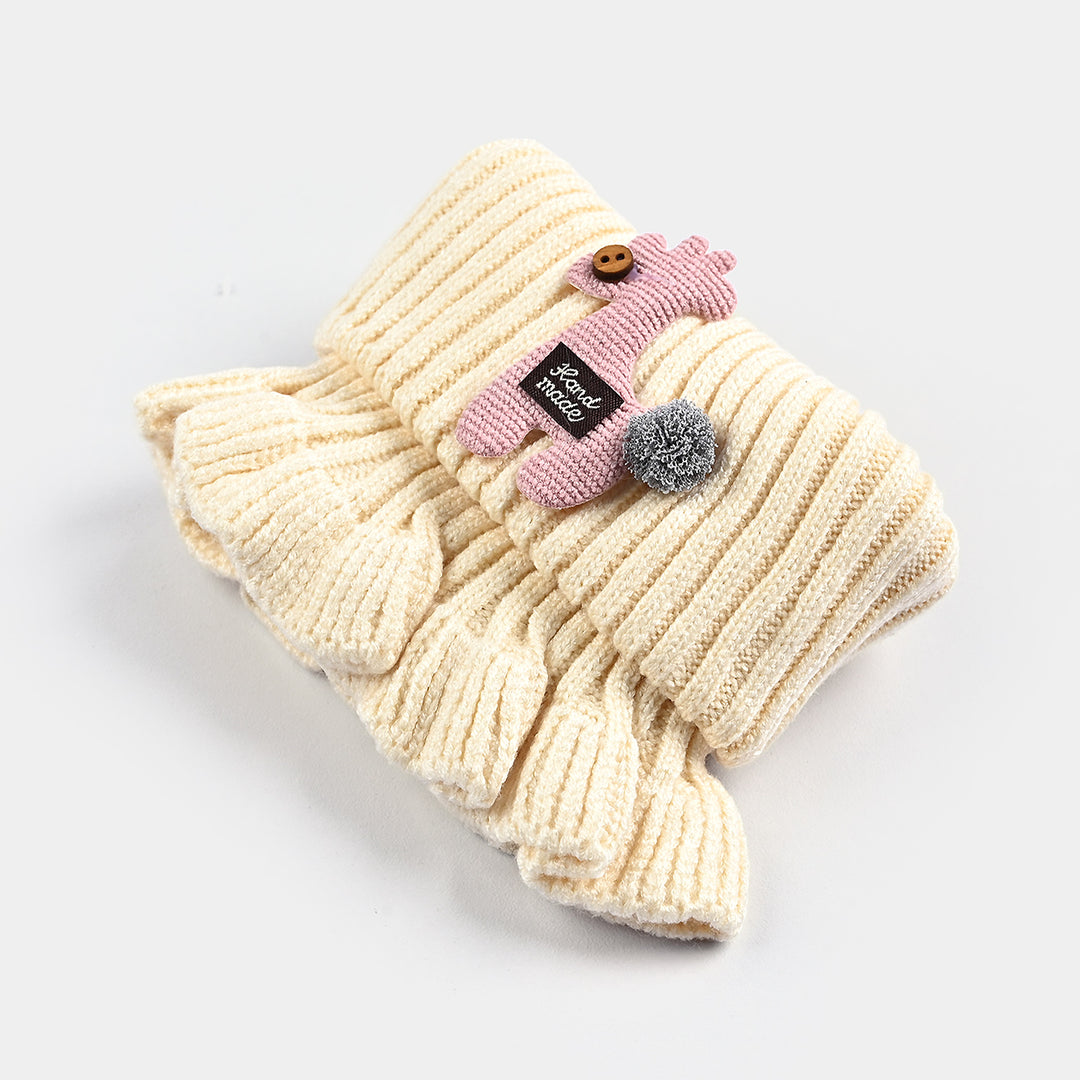 Wool Knit Baby Neck Winter Wrap for Kids