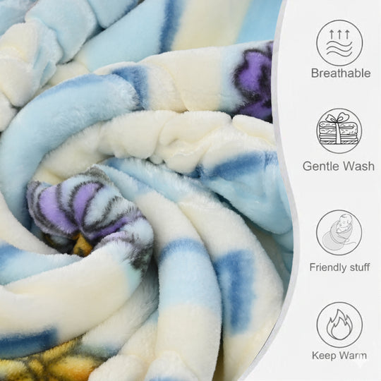 Baby Blanket Embossed Design | 80x110