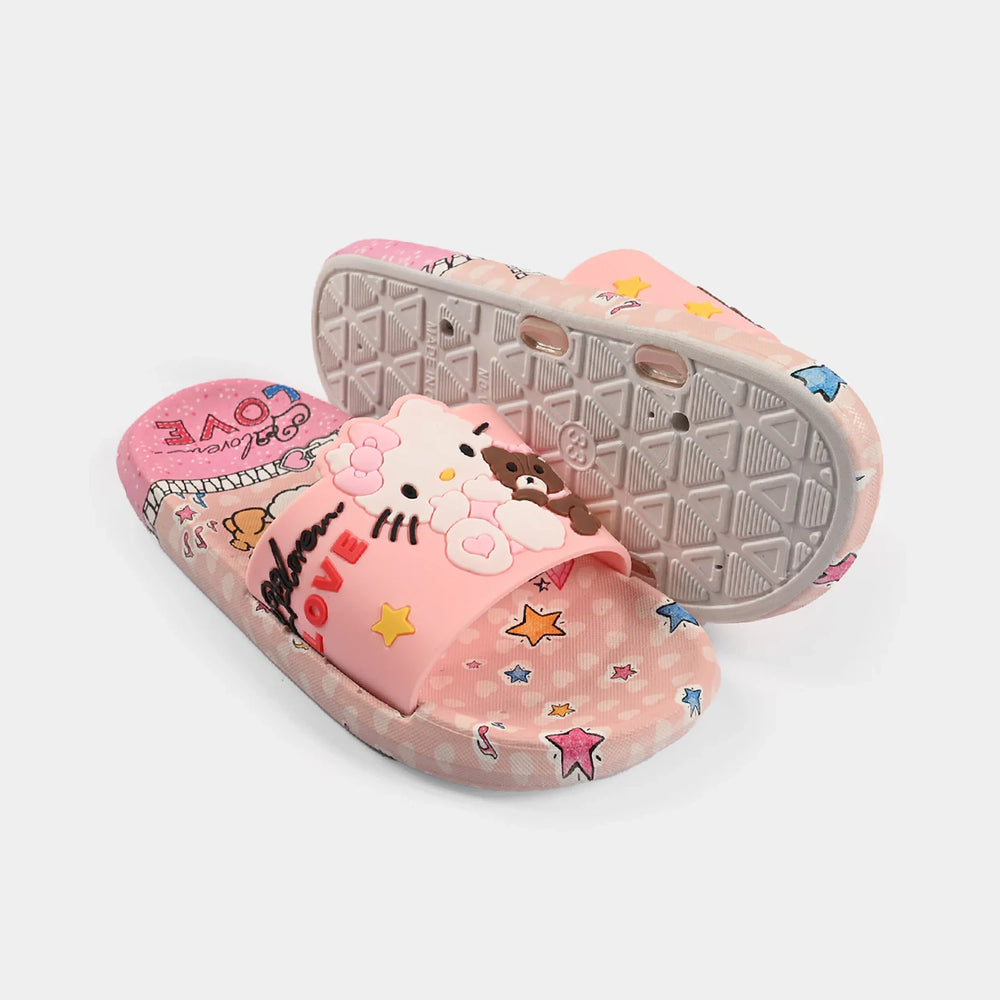 Girls Slipper DF-54-Pink