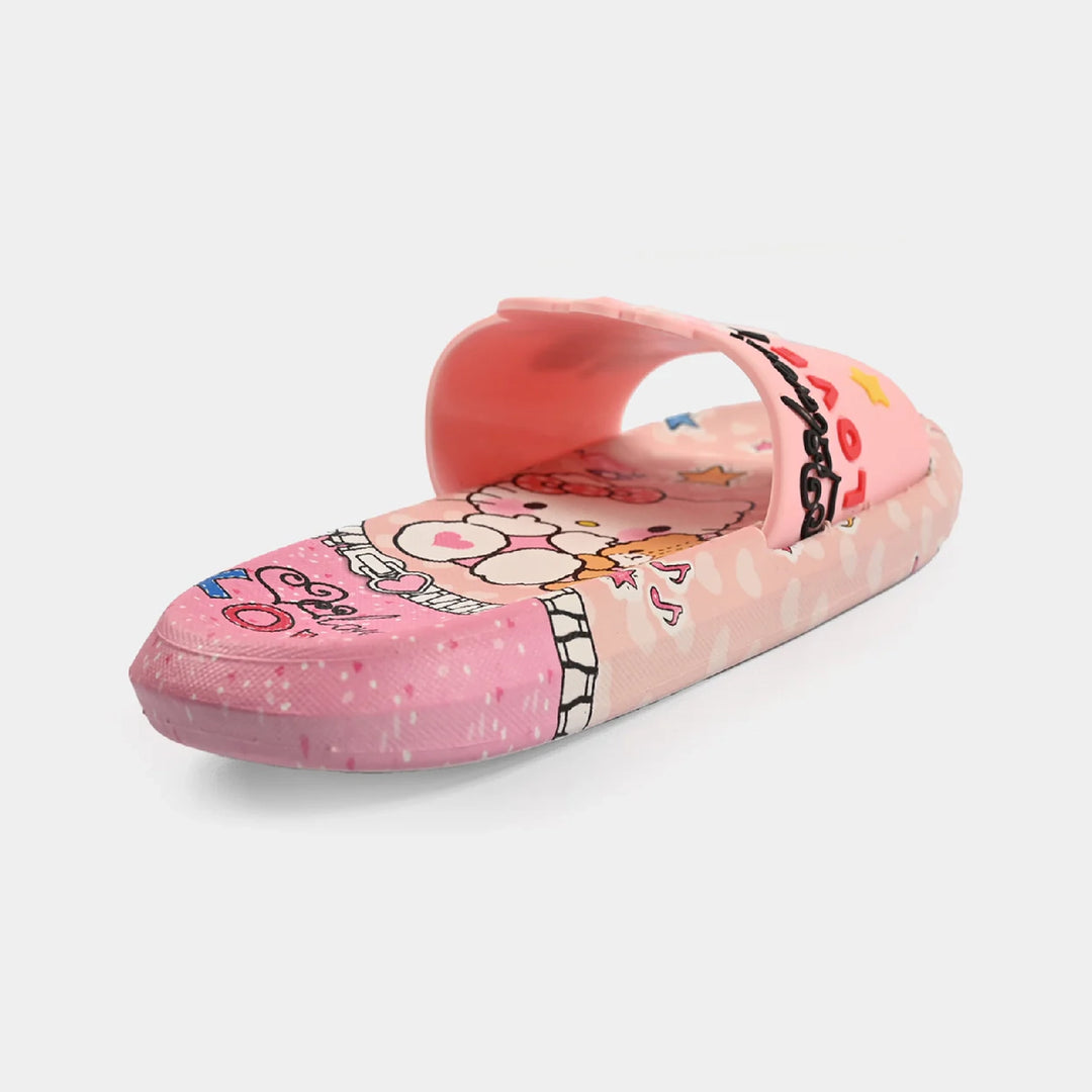 Girls Slipper DF-54-Pink