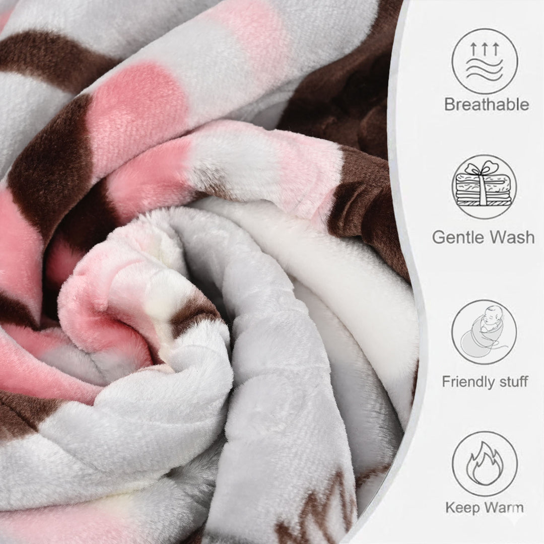 Baby Blanket Embossed Design | 80x110