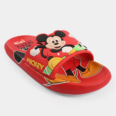 Boys Slipper DF-53-Red