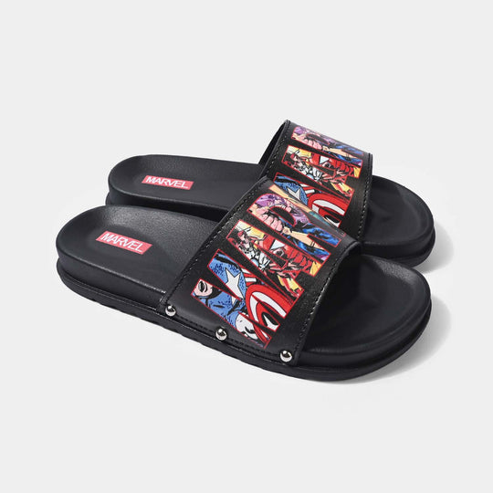 Boys Slides SF-14-BLACK