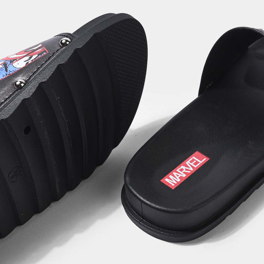 Boys Slides SF-14-BLACK