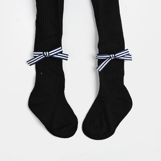 Girls Cotton Tights W/Socks