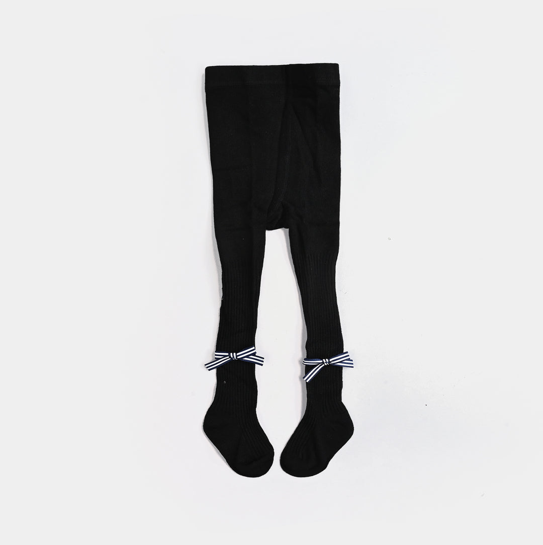 Girls Cotton Tights W/Socks