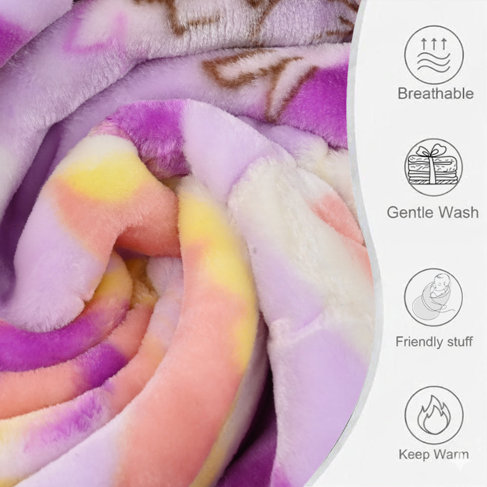 Baby Blanket Embossed Design | 80x110