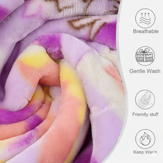 Baby Blanket Embossed Design | 80x110