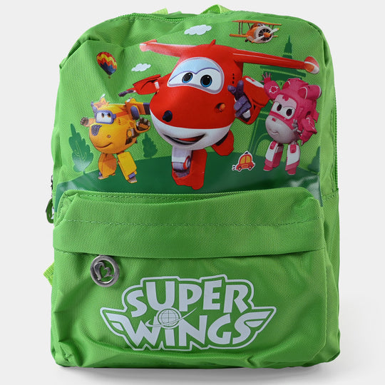 Kids Backpack super wings (Green)