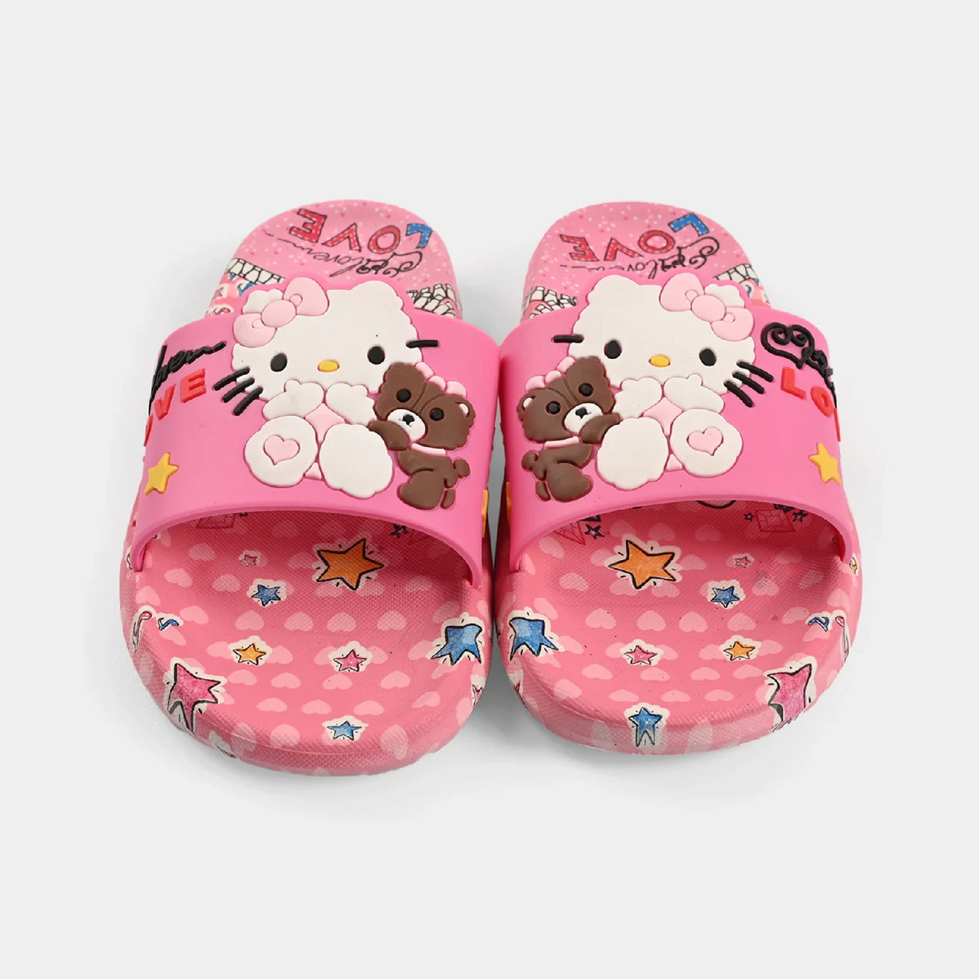 Girls Slipper DF-54-Fuchsia