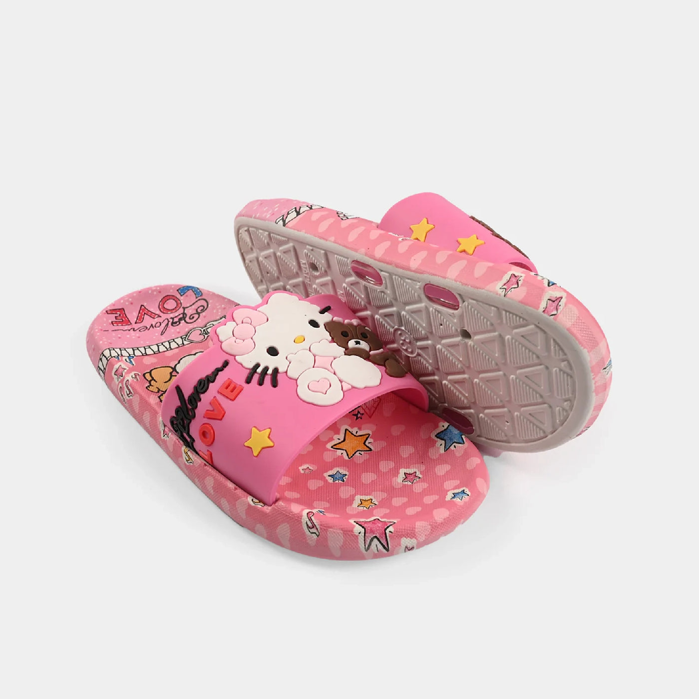 Girls Slipper DF-54-Fuchsia